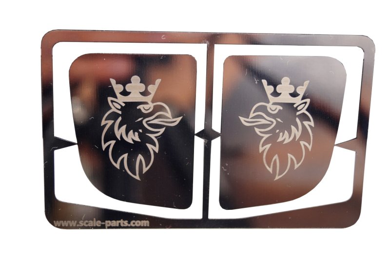 SP Scania side windows chrome decoration V5