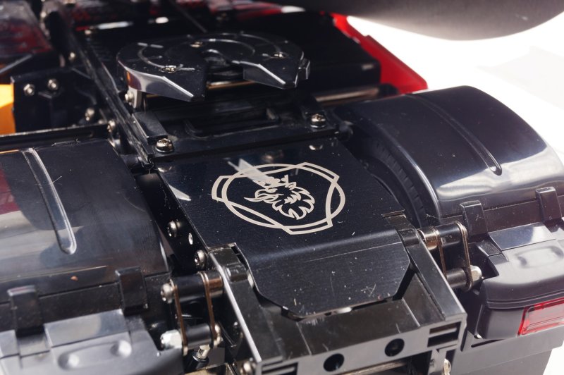 SP Chrome Backplate / rear cover Griffin 4x2 and 6x4