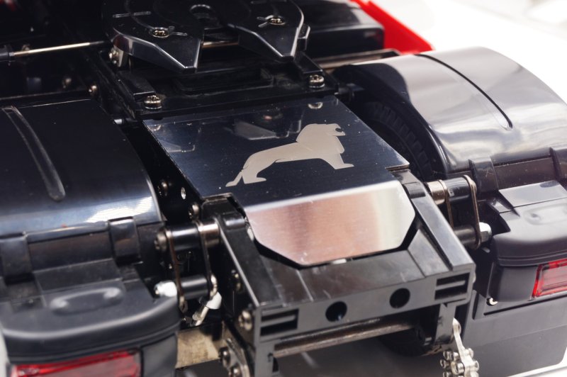 SP Chrome Backplate / Rear cover Lion 4x2 and 6x4