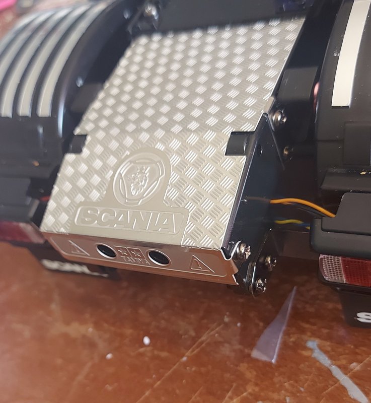 Rear Deck Plate - Scania