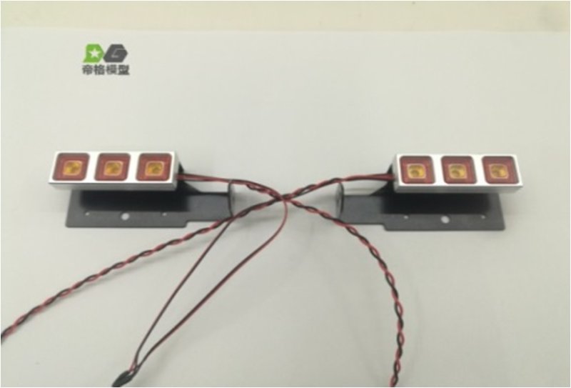 DMW - Tail Light Set, Square Style