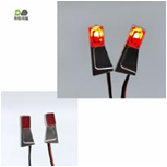 Side upper marker lights - Red