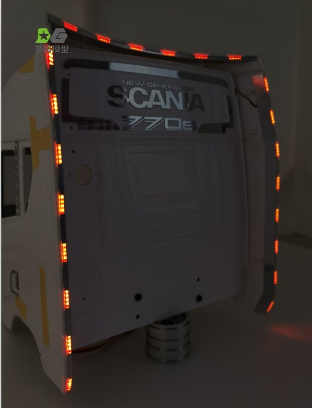 Side Wing Light Bars, Scania 770