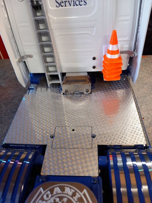 Front Chassis Deck Plate - Scania 770s