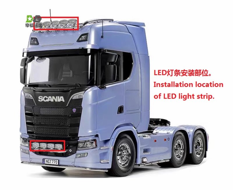 LED insert for Scania 770 Light Bar