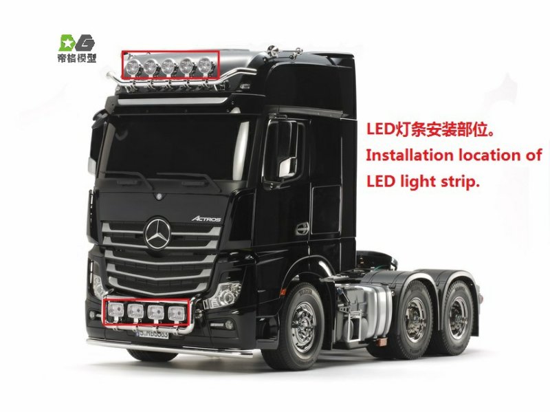 LED insert for Mercedes Light Bar