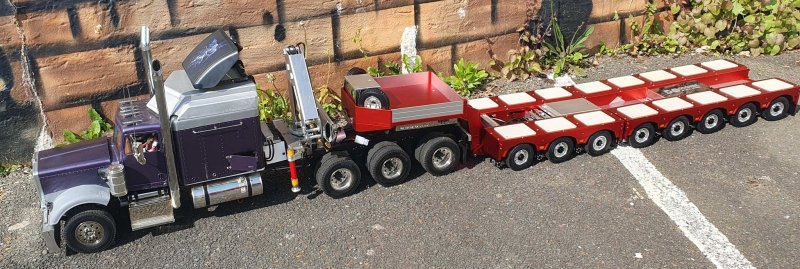 Multi Axle Modular Trailer