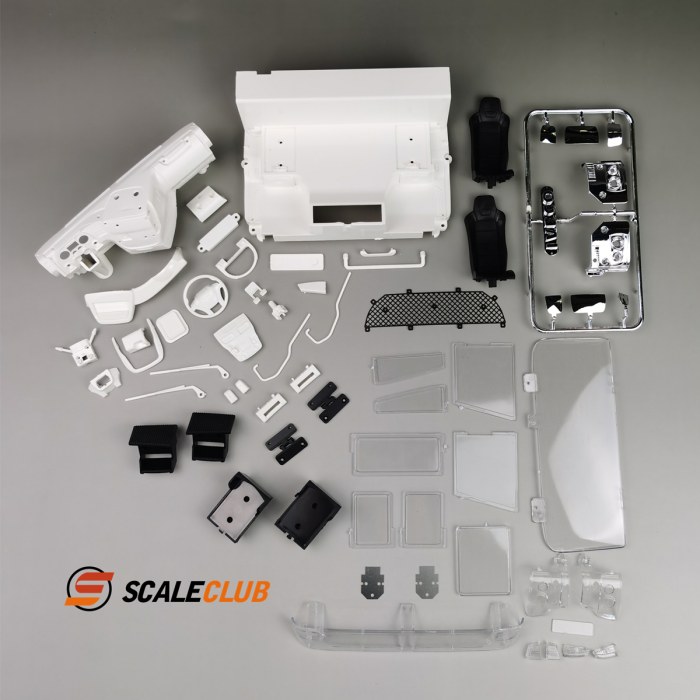Scale Club - 1/14 IVECO cabin plastic