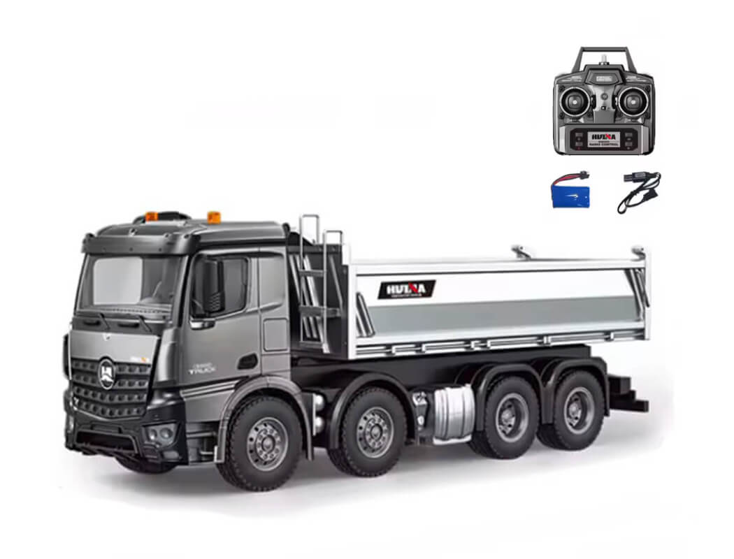 8 Wheeled Tipper DumpTruck with Metal Bucket