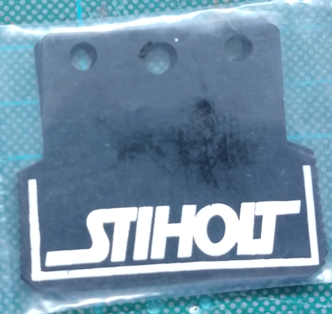 DMW - Single Rear Mudflaps, Stiholt