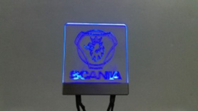 DMW 064D - LED Scania Cab Logo