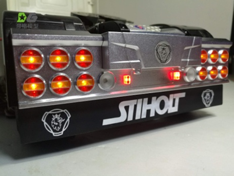 Rear Bumper - Burger Lights