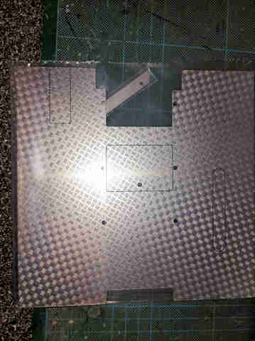 Front Chassis Deck Plate - Scania 4x2