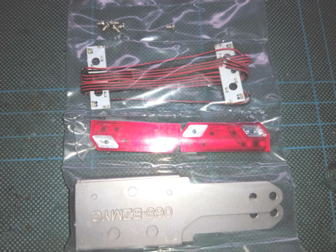 DMW - Tail Light Set, BZM 6 Chamber