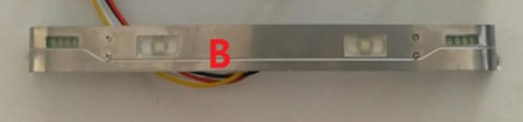 DMW 085-3b - sunvisor spotlight bar