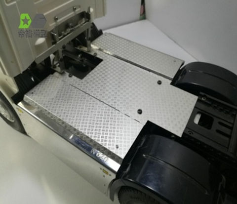 Scania 6x4 front Chassis deck plate with lockers