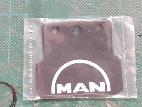 DMW - Single Rear Mudflaps, MAN