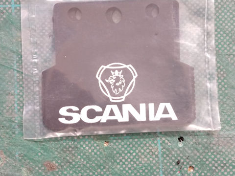 DMW - Single Rear Mudflaps, SCANIA VABIS