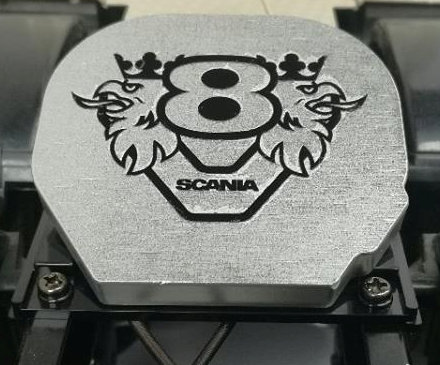 DMW Fifth wheel cover Scania - v8