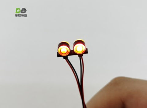 DMW 137-Double- marker light - RED