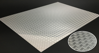 Chequer Tread Plate, 4 Bar
