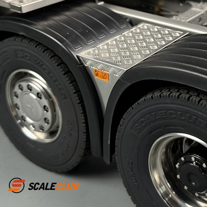 Scale Club - Mud Guard skid plate side lamp warning lamp