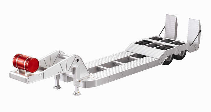 HH -  Full CNC Aluminum Construction Tractor Truck Semi-Trai