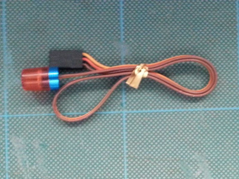 FZ RC Rotary Beacon - RED 9*15mm