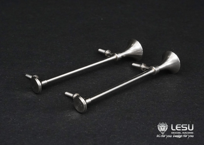 Pair Stainless Steel Air Horns