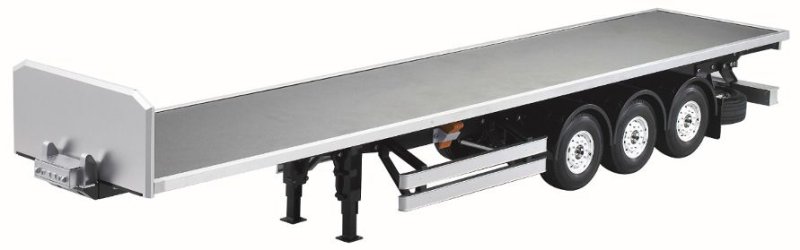 HH - 3 axle Flatbed trailer for tamiya trucks