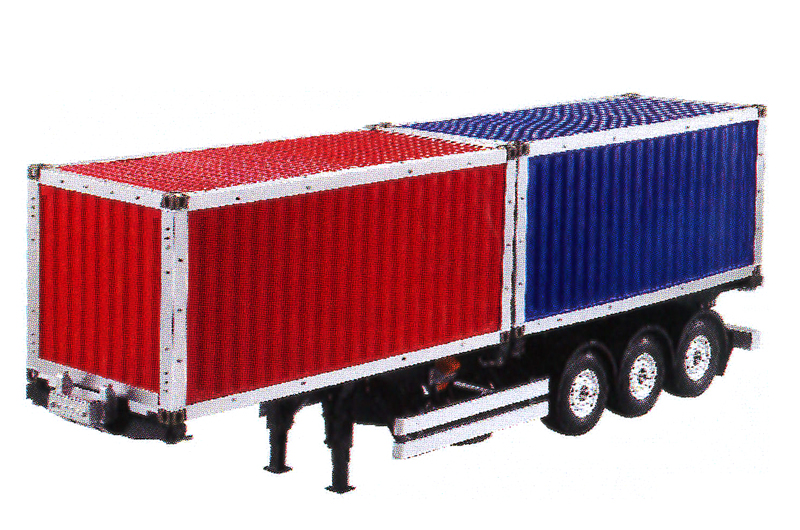 HH - 40ft Container trailer w 2x20ft cont kit