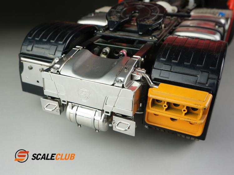 Scania Rear Beam with Air Bottle & Block