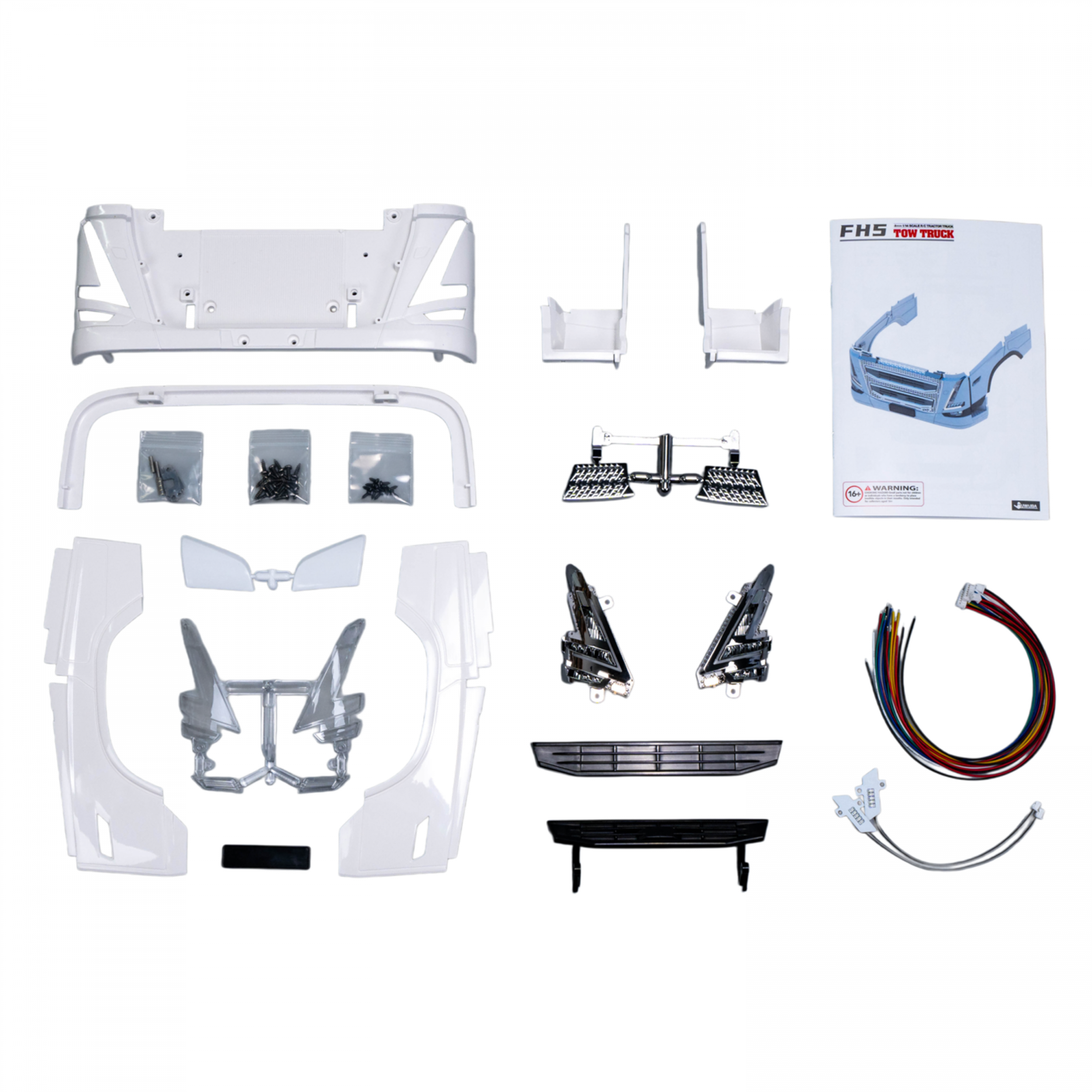 Volvo FH5 Bumper Guard + LED Upgrade - Nooxion Kit