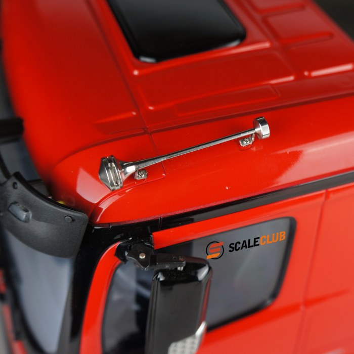 Scale Club - Stainless Steel Horn Fixing white Screws