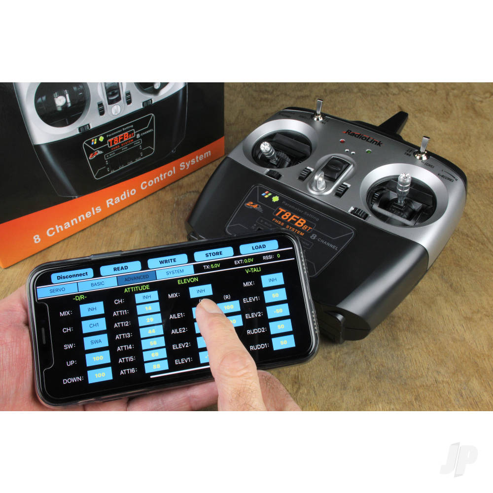 RadioLink T8FB 2.4GHz 8-Channel Transmitter