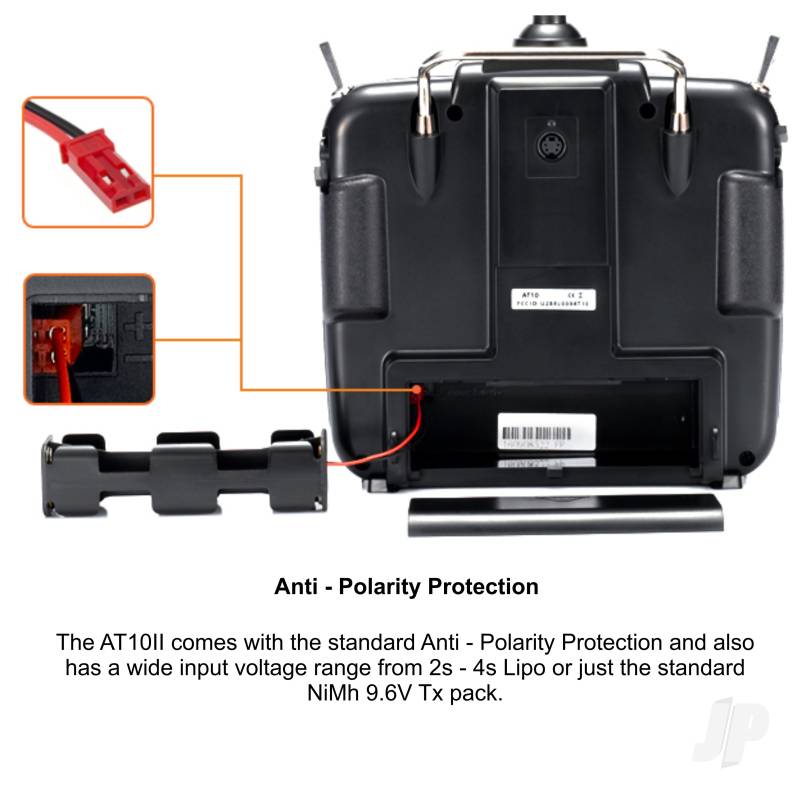 AT10II 2.4GHz 12-Channel Transmitter with Receiver