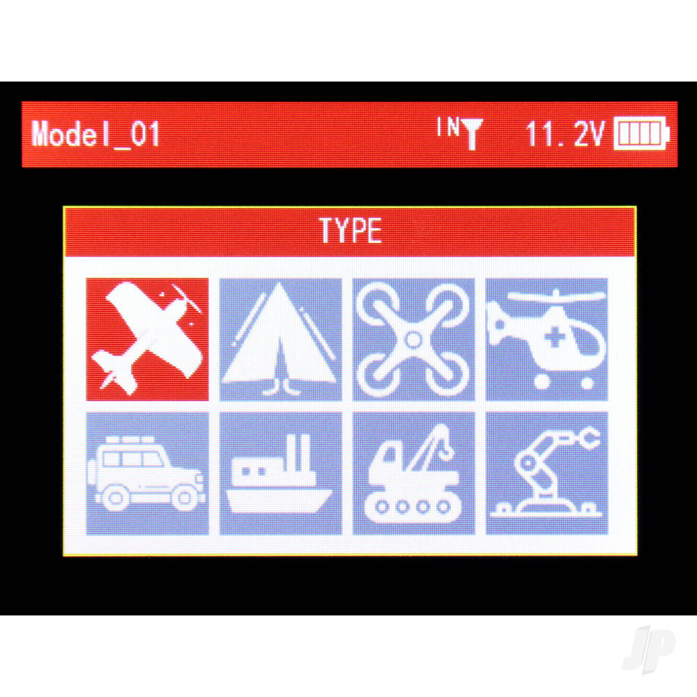 T16D 2.4GHz 16-Channel Transmitter with R16F Receiver