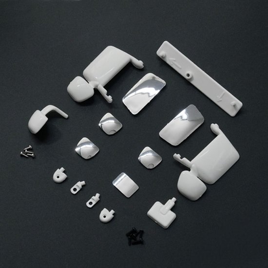 LESU ABS Rearview Mirror Set
