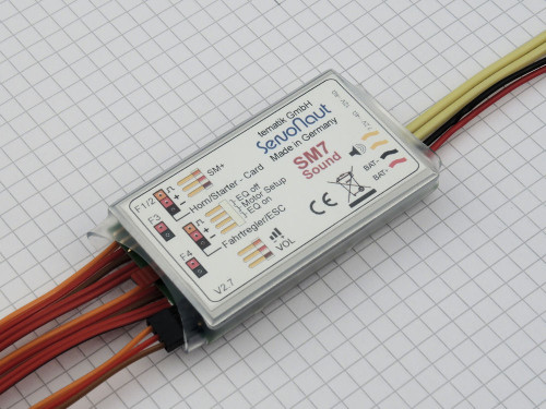 SM7 Electronic Engine Sound Generator