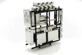 Heavy hauler box with air tanks