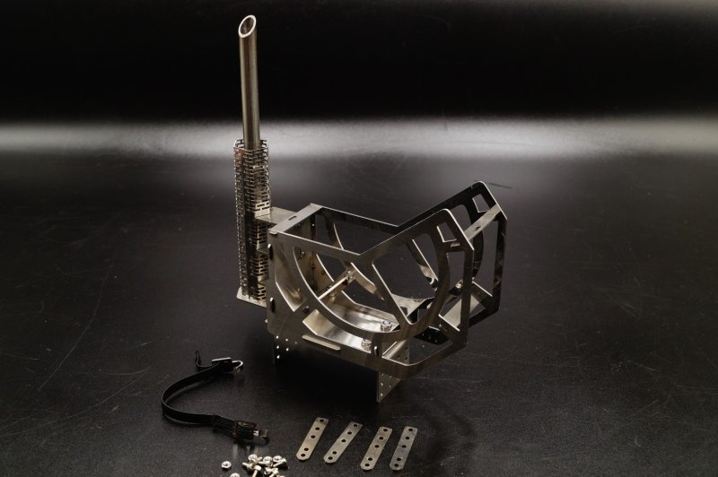 SP - Spare Wheel Rack with the Exhaust