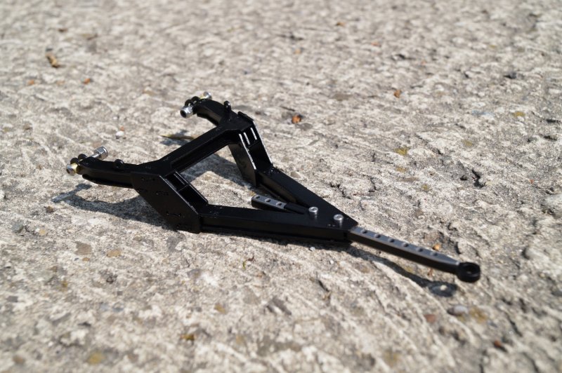 SP - Arched Trailer drawbar - hitch - steel